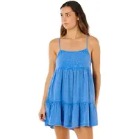 Rip Curl Classic Surf Cover-up Sleeveless Short Dress Bleu M Femme