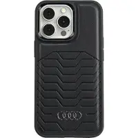 Audi Synthetic Leather Iphone 15 Pro 6.1 Autpupcmip15pgtd3bk Phone Case Noir