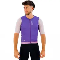 Castelli Corretto Short Sleeve Jersey Violet XL Homme