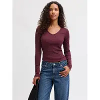 JJXX T-shirt 'JXFreya' lie de vin