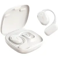 Baseus Écouteurs True Wireless Bowie MF1 à oreille ouverte, autonomie de 60 heures, IPX4, Bluetooth 5.4, blanc