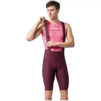 Castelli #giro Trofeo 2 Bib Shorts Rose M Homme