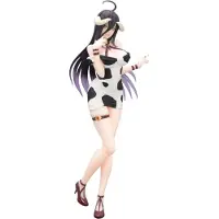 Furyu Figure It Overlord Albedo Mini Dress Cow Pattern Version Trio Try Pvc 21 Cm