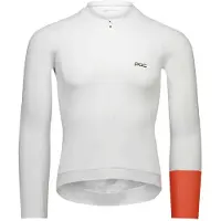 POC T-shirt de cyclisme M's Cadence, manches longues, couleur blanche - taille L