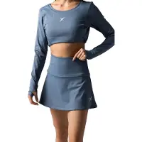 Drop Shot Monarca Skirt Bleu S Femme