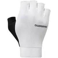 Shimano Explorer Gel Short Gloves Blanc XL Femme