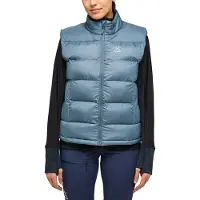 Haglöfs Puffy Mimic Vest Bleu M Femme