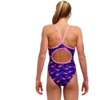 Funkita Fks033 Swimsuit Bleu 10 Years Fille