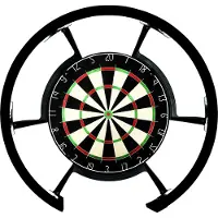 Grandslam Jeu de fléchettes Saturn 300 anneau à led