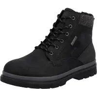 Rieker Bottes à lacets noir