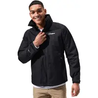 Berghaus Veste RG Alpha 2.0 Gemini 3-en-1, veste pour homme, taille S (48), NOIR/NOIR,