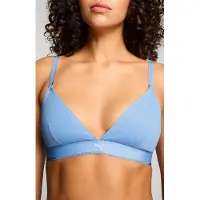 Puma 701234797 Triangle Bralette Bra Bleu L Femme