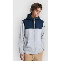 Quiksilver Keller Block Full Zip Sweatshirt Bleu M Homme