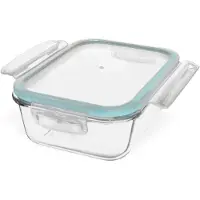 Orion Récipient en verre avec couvercle Récipient alimentaire pour le four Micro-ondes 1,0 L