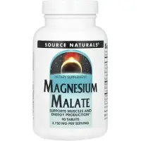 Source naturals Malate de Magnésium