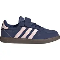 Adidas Baskets basses enfant BREAKNET SLEEK EL C filles - Marine - 32