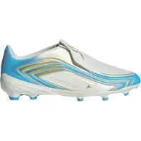 Adidas Chaussure de sport 'F50 Messi League' azur / or / blanc