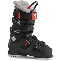 Rossignol - Chaussures de ski - Pure Elite 70 Deep Black pour Femme en Laine - Taille 39,5 - Noir