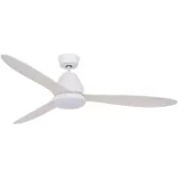 Beacon Ventilateur de plafond bois avec lampe Whitehaven Ø 143cm IP55