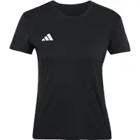 Adidas T-shirt fonctionnel 'Adizero Essentials' noir / blanc