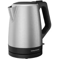 Grundig GMS8077, 1,7 l, 2200 W, Noir, Acier inoxydable, Acier inoxydable, Sans fil