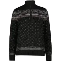 CMP 7h76505 Half Zip Sweater Noir 2XS Femme