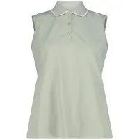 CMP 31t5076 Sleeveless Polo Vert M Femme