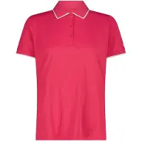 CMP 31t5066 Short Sleeve Polo Rouge,Rose 2XS Femme