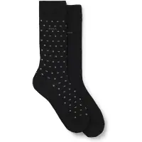 BOSS Mini Iconic Mc 10263508 Socks 2 Pairs Noir EU 39-42 Homme