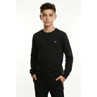 Napapijri Sweat 'Balis C 2' rouge / noir / blanc