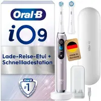 Oral-B Brosse à dents iO Series 9n pour adultes, rotative-oscillante, rose