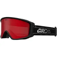 Giro Index 2.0 Stacked Flash Ski Goggles Rouge,Noir Amber Scarlet/CAT2