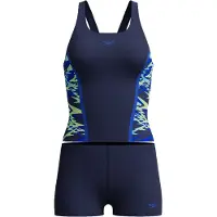 Speedo Hyperboom Tankini pour femme , Couleur:Bleu, Taille:40