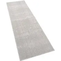 Tapis.fr Tapis Portivo argent 80x250 cm