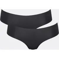 Sloggi Culottes & slips ZERO Microfibre 2.0 Hipster PACK DE 2 femmes - Noir - EU XS