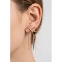 Purelei Boucles d'oreilles 'Bow' or