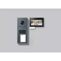 Siedle&Söhne Kit interphone vidéo Siedle VVA 700-1 AG Vario avec Axiom (210012960-00)