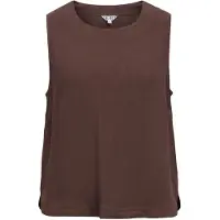 Object Sanne Rosie Sleeveless T-shirt Marron 34 Femme