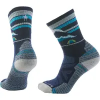 Smartwool Hike Light Cushion Mountain Moon Crew Socks Bleu EU 34-37 Femme