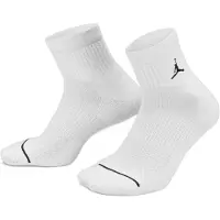 Nike Everyday Cushioned Ankle 3 Pack Unisexe - Chaussettes, Blanc - Taille 35 - 38 - Poly (Polyester)