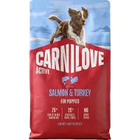 Carnilove Active Salmon And Turkey Puppies Puppy Dog Food 12kg Clair