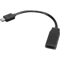 Lenovo Mini-DisplayPort zu (0.20 m), Câble vidéo, Noir