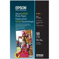 Epson Value Glossy 10x15 100h Photo Paper Clair