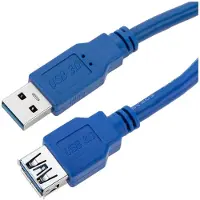 IC Intracom ICOC-U3-AA-005-EX Câble d'extension USB3.0 mâle/femelle typeA 0,5m bl