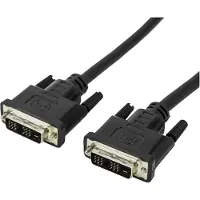 Techly Dvi — Dvi (5 m), Câble vidéo, Noir