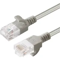 Microconnect - V-utp602-slim 2m cat6 u/utp (utp) gris Câble réseau