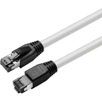 Microconnect CAT8.1 S/FTP 1m White LSZH