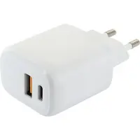 Schwaiger LAD260512 230V Ladeadapter Schnell USB/TypC weiß