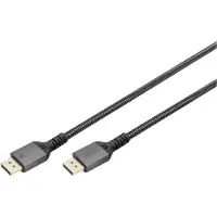 Digitus Câble de raccordement DisplayPort 8K version 1.4 (2 m), Câble vidéo, Noir