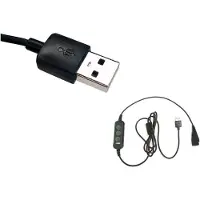 Gequdio USB Kabel kompatibel mit PC und Mac